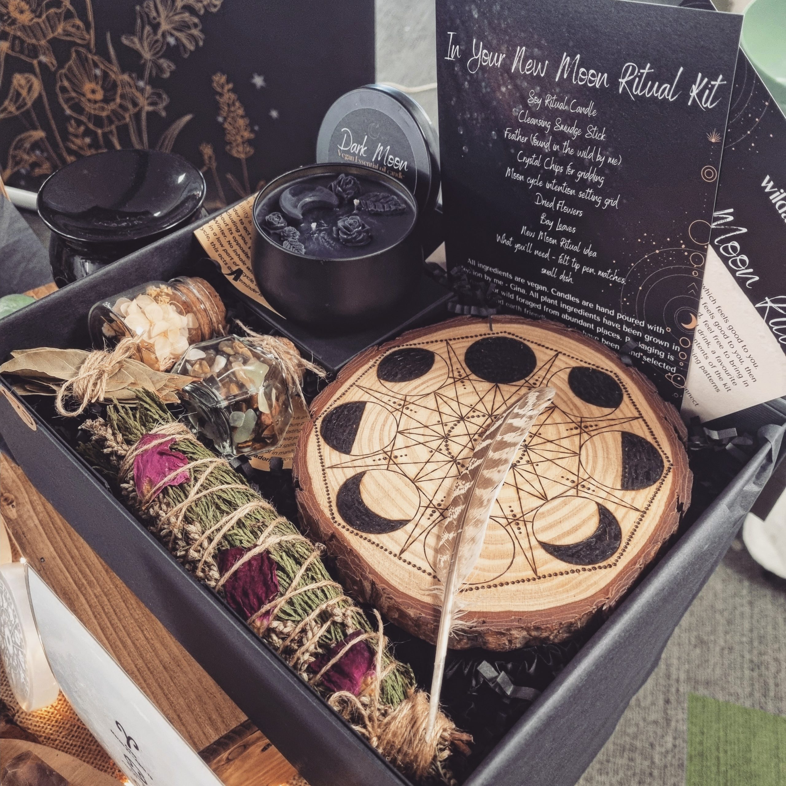 New Moon ritual box full kit
