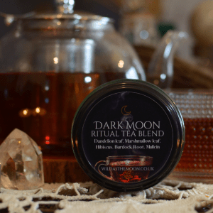 Dark Moon loose leaf tea for Moon rituals